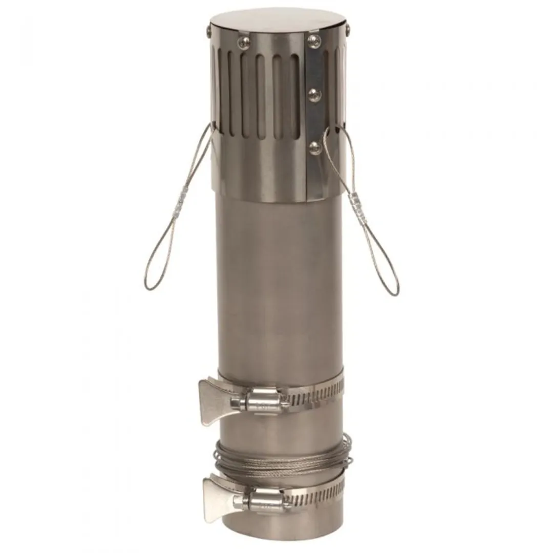 Titanium Wood Burning Tent Stove With 10' Chimney