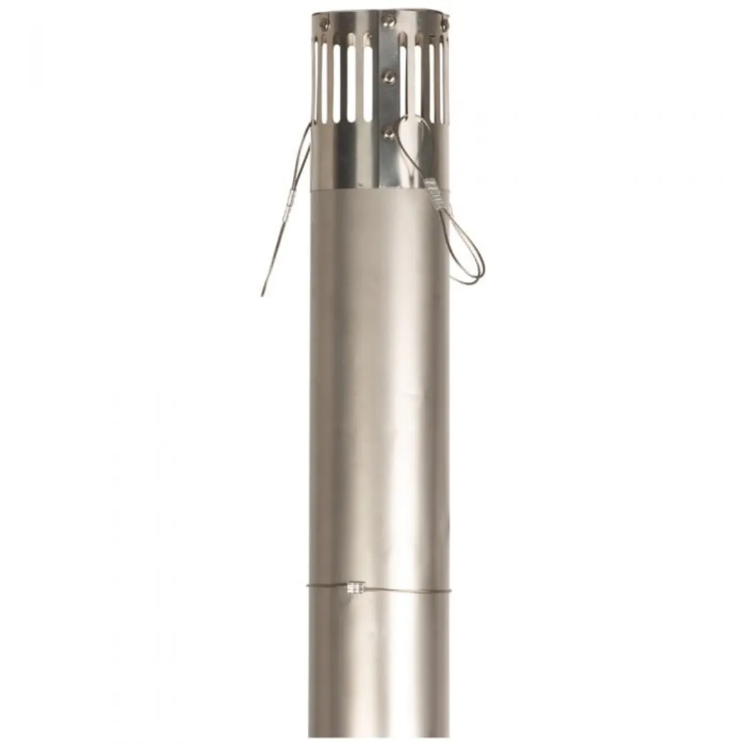 Titanium Wood Burning Tent Stove With 10' Chimney