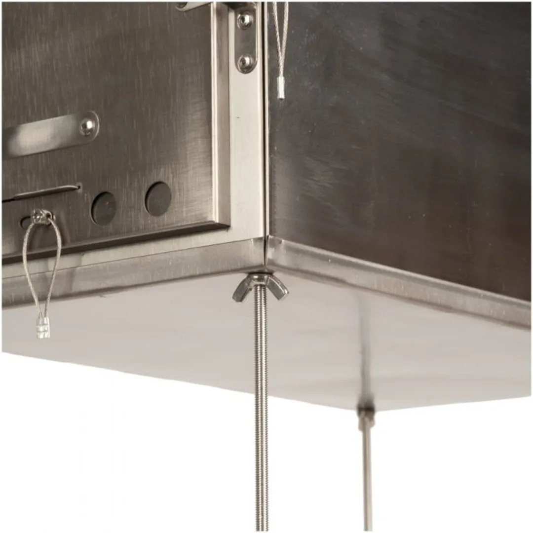 Titanium Wood Burning Tent Stove With 10' Chimney