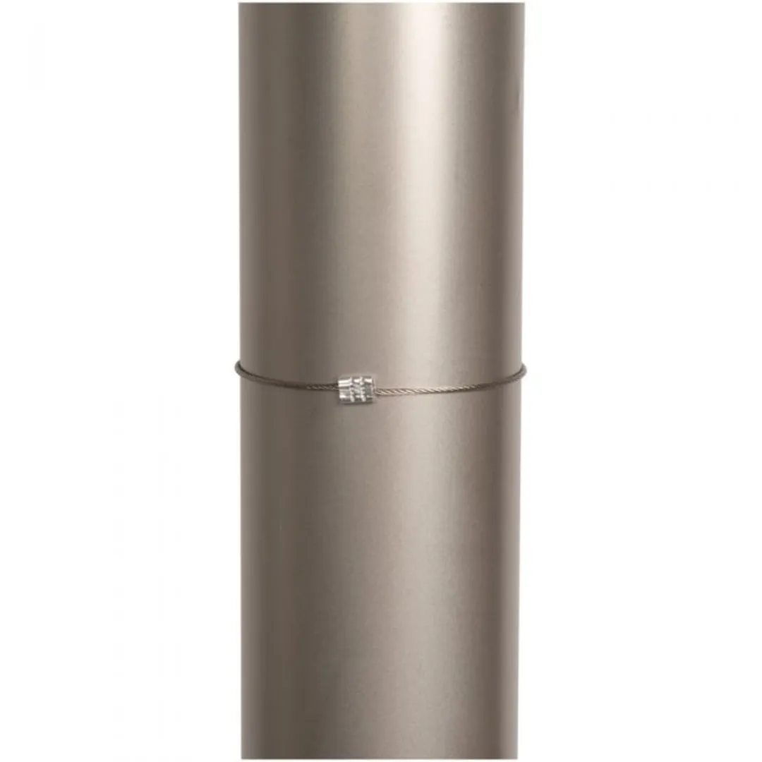 Titanium Wood Burning Tent Stove With 10' Chimney