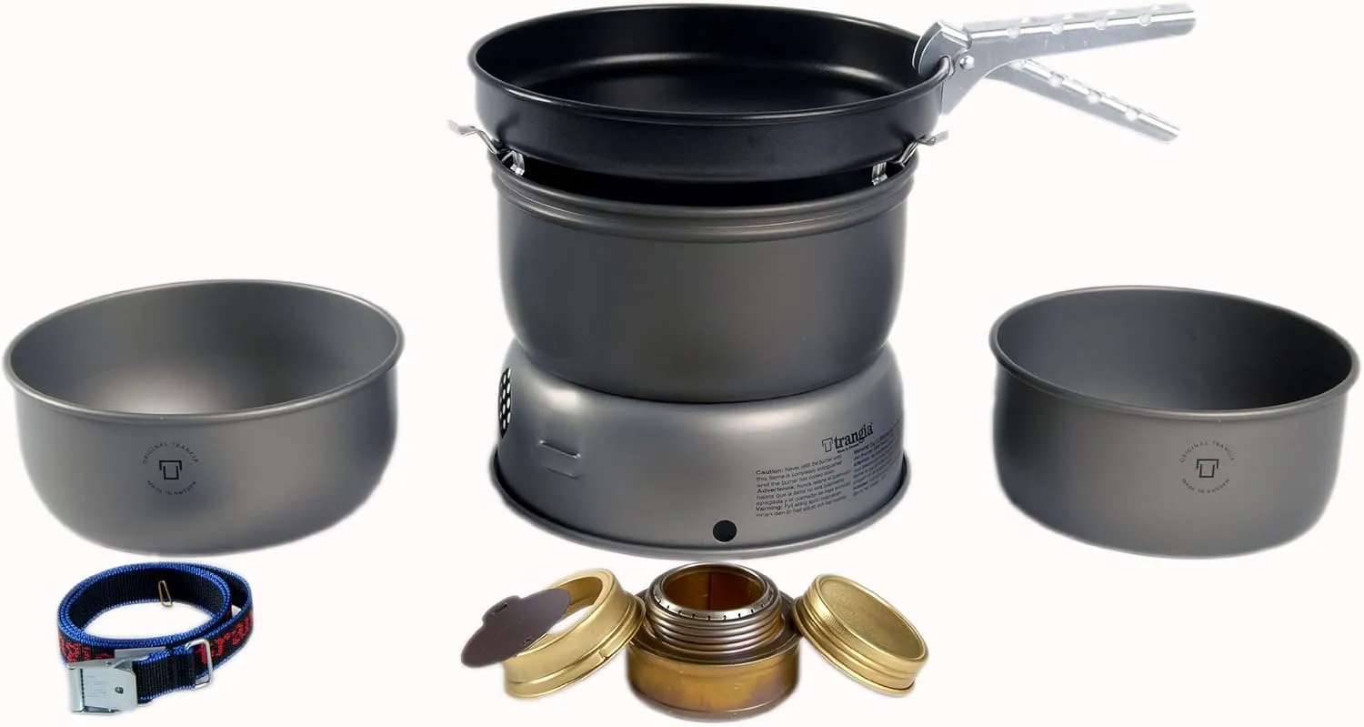 TRANGIA 25-3 Ultralight Hard Anodized Stove Kit