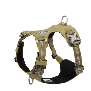 True Love Lightweight Reflective Harness - Army Green, XL