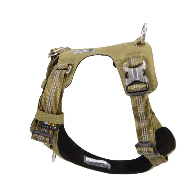 True Love Lightweight Reflective Harness - Army Green, XL