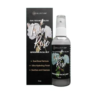 Twin Rose Refreshing Facial Mist | Dual Rose Formula with ultra hydrating finish | Makeup Setting Spray | No Sulfates | Natural Hydrating Agent | Soothes and Cleanses