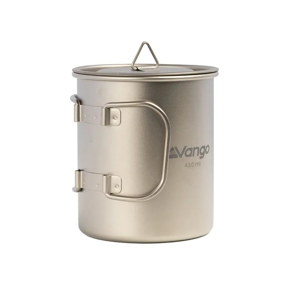 Vango Titanium Single Walled 450ml Mug Titanium