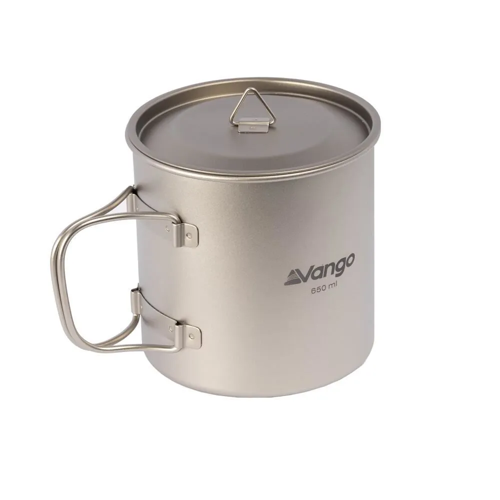 Vango Titanium Single Walled Mug 650ml Titanium