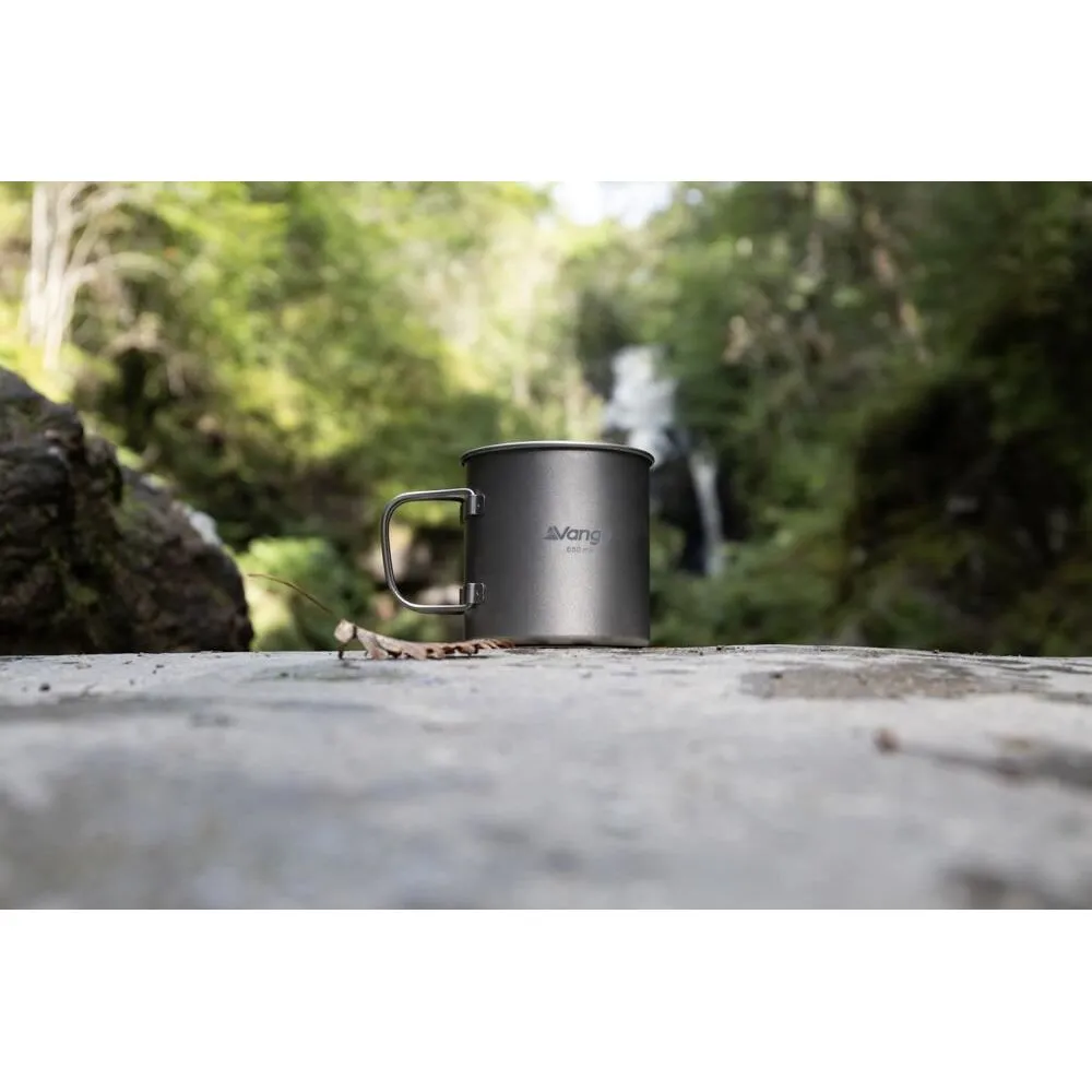 Vango Titanium Single Walled Mug 650ml Titanium