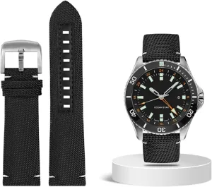 VELORE 22mm Nylon Waterproof Watchband for Mido M026.629/430 Ocean Star M042.430 Replacement Bracelet Band Men's Accessories