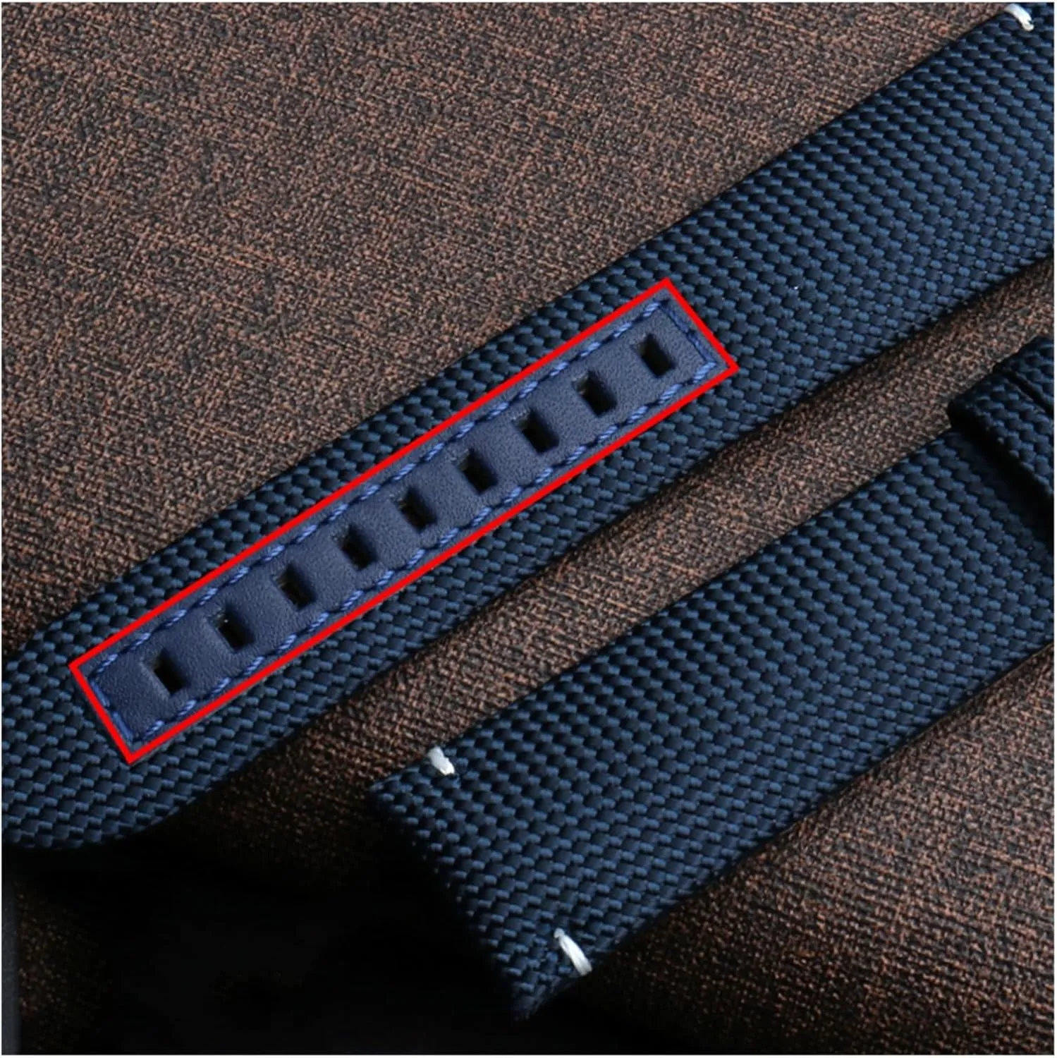 VELORE 22mm Nylon Waterproof Watchband for Mido M026.629/430 Ocean Star M042.430 Replacement Bracelet Band Men's Accessories
