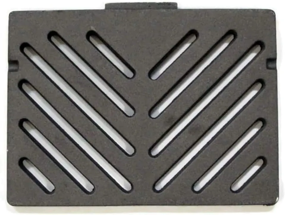 Vermont Castings Grate for Dutchwest Wood Stove, 13" x 9-7/8", Black, Cast Iron, Superior Heat Retention