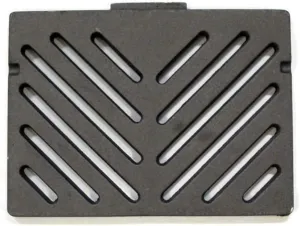 Vermont Castings Grate for Dutchwest Wood Stove, 13" x 9-7/8", Black, Cast Iron, Superior Heat Retention