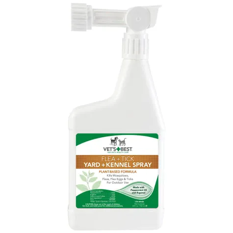 Vet’s Best Natural Flea   Tick Yard & Kennel Spray