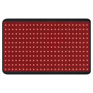 VEVOR Red Light Therapy Pad - 264 LEDs, 10Hz Pulse, 5-30 Min Timer, 630nm & 660nm & 850nm Red Light Therapy for Pain Relief & Skin Health