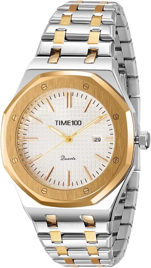 Watch for Men Analog Quartz Movement Classic Business Mens Watches Stainless Steel Cladding Waterproof Men's Wrist Watches