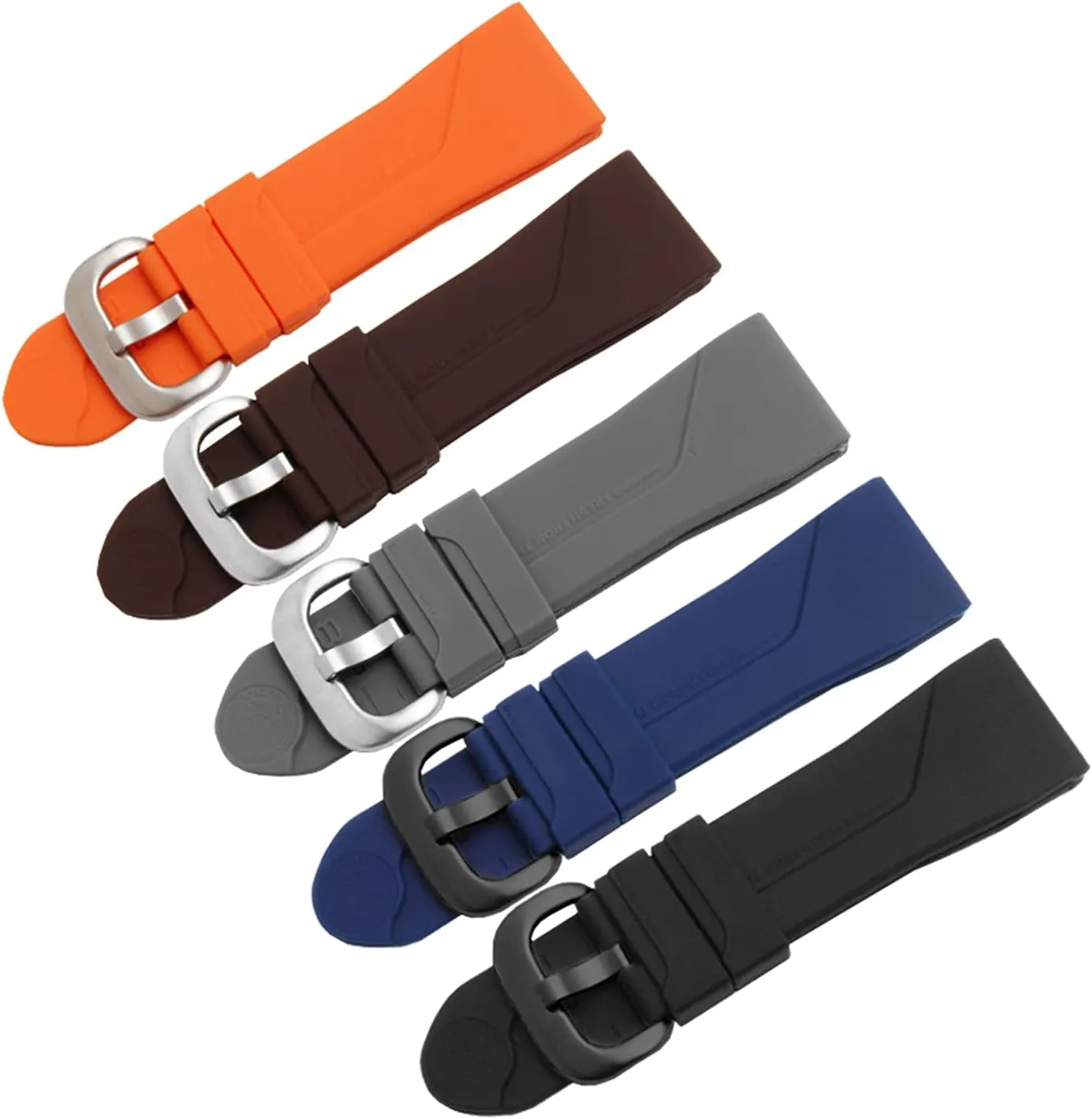 Watch Strap for Sevenfriday Watch Band, Waterproof Rubber Buckle Belt with Scale Style Replacement for Seven Friday Watches men Wristwatch