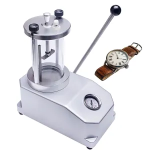 Watches Case Resistance Pressure Test Machine, Professional Water Resistant Tester, Watch Waterproof Tester Tool, Air Pressure 0.3-6.0bar, for Accurate Waterproof Testing