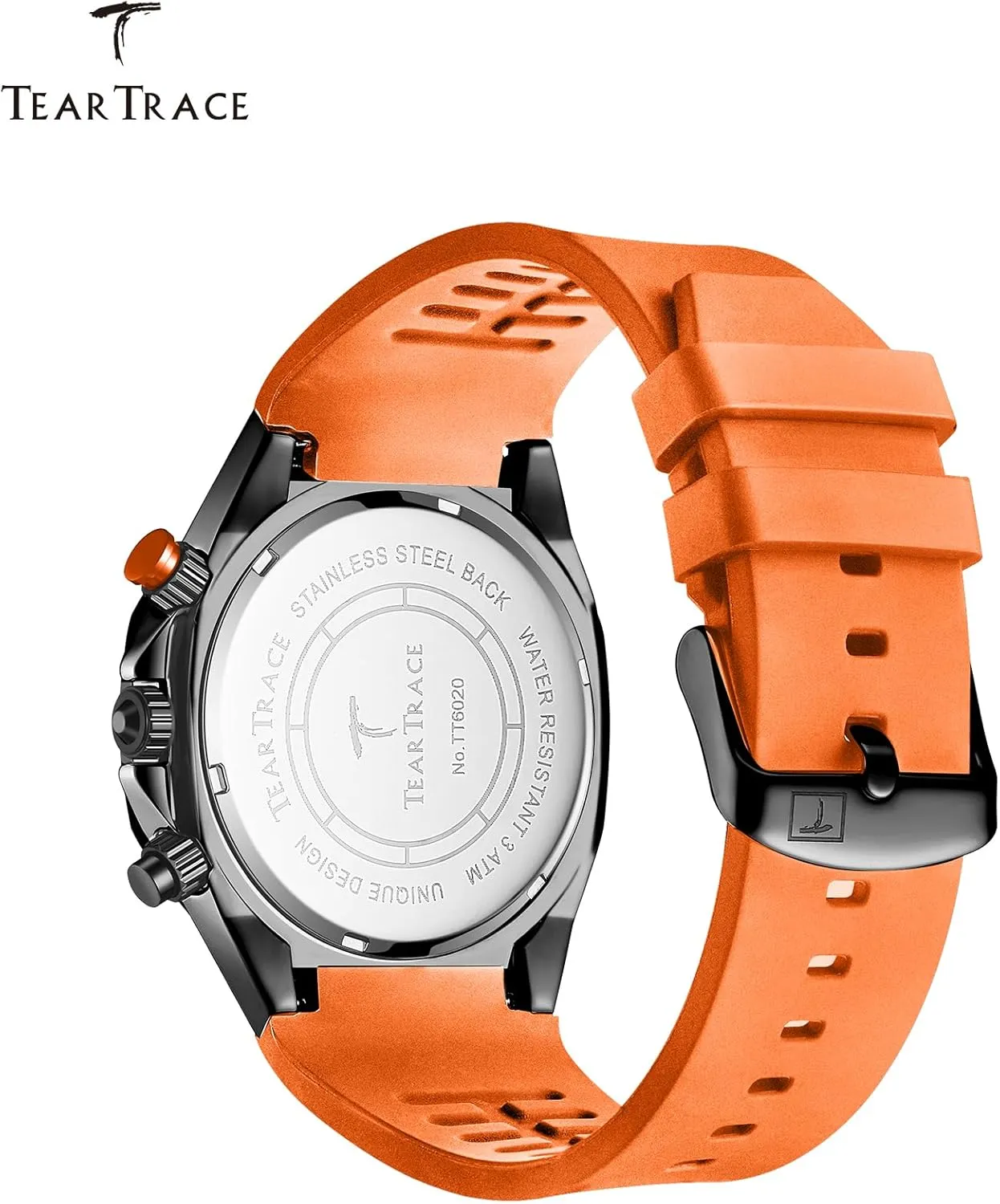 Watches for Men Luxury Chronograph 3ATM Waterproof Quartz Sport Wrist Watches Multifunctional with Silicone Strap Casual Work Mens Watches