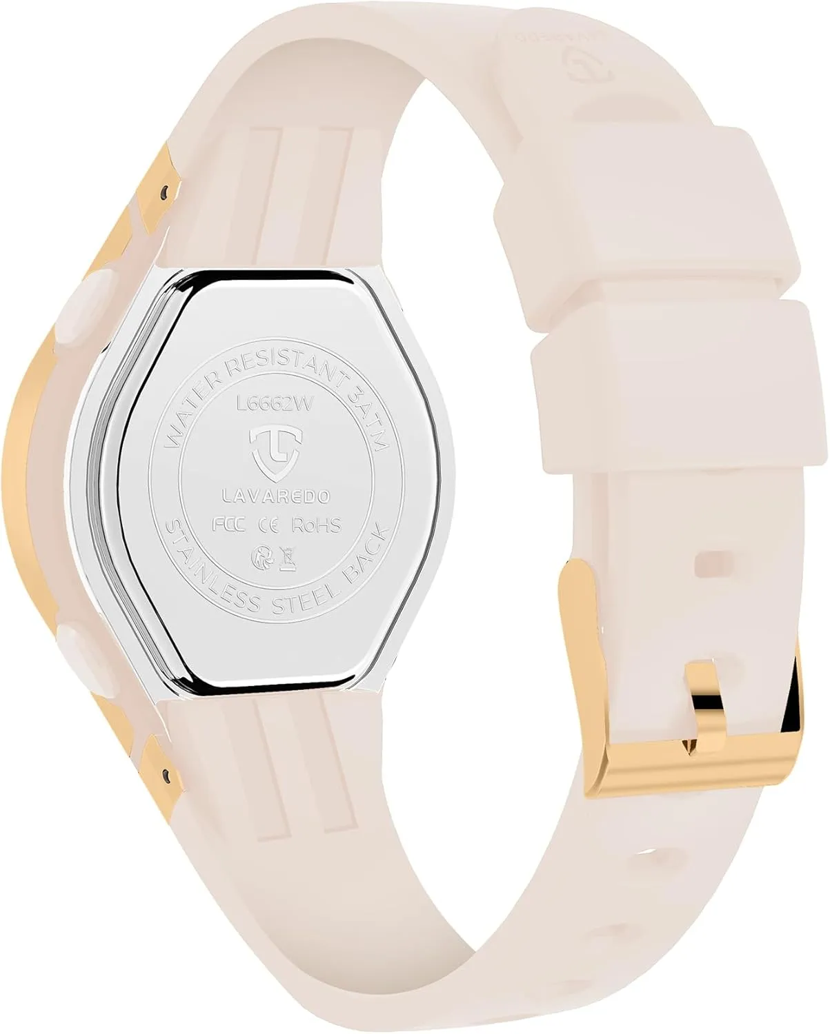 Watches for Women Sport Digital Womens Watch Waterproof with Silicone Strap Alarm/Stopwatch/Chronograph/LED Back Light