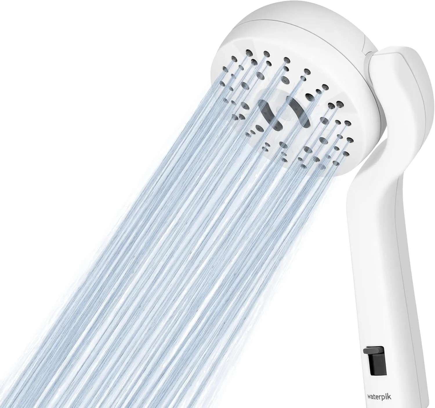 Waterpik Transform Pivoting RV Shower Head with Ultra-Flexible Hose and Pause Switch, Great for Campers, Trailers, Boats, 5-Mode with High Pressure Sprays, White, PHR-551E
