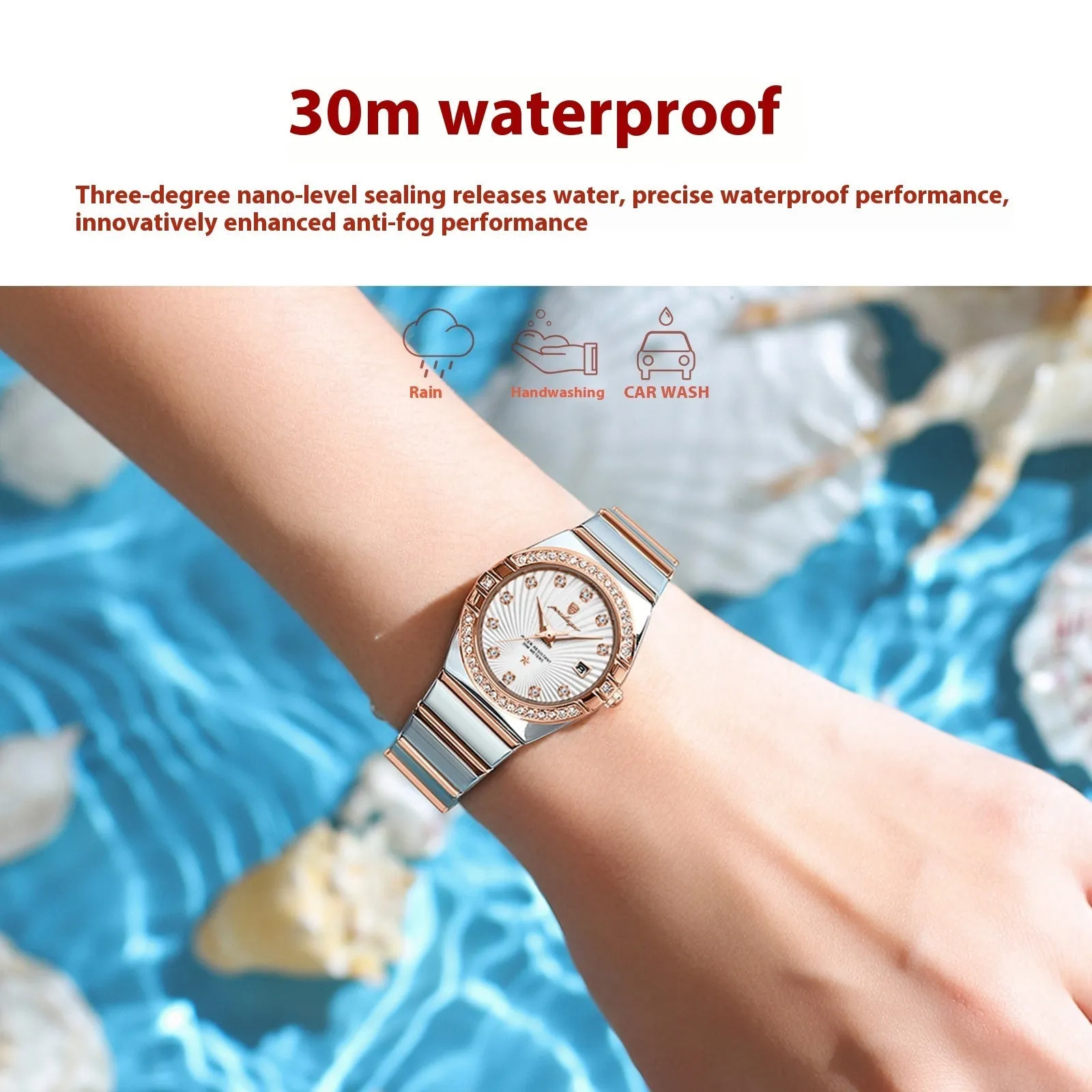 Waterproof Luminous Ultra-thin Watch