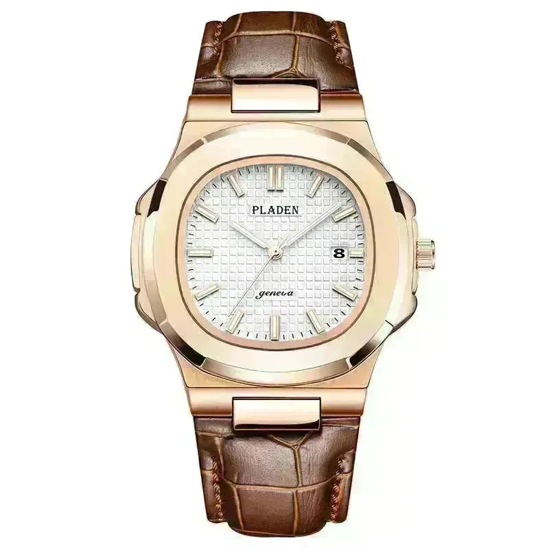 Waterproof quartz watch
