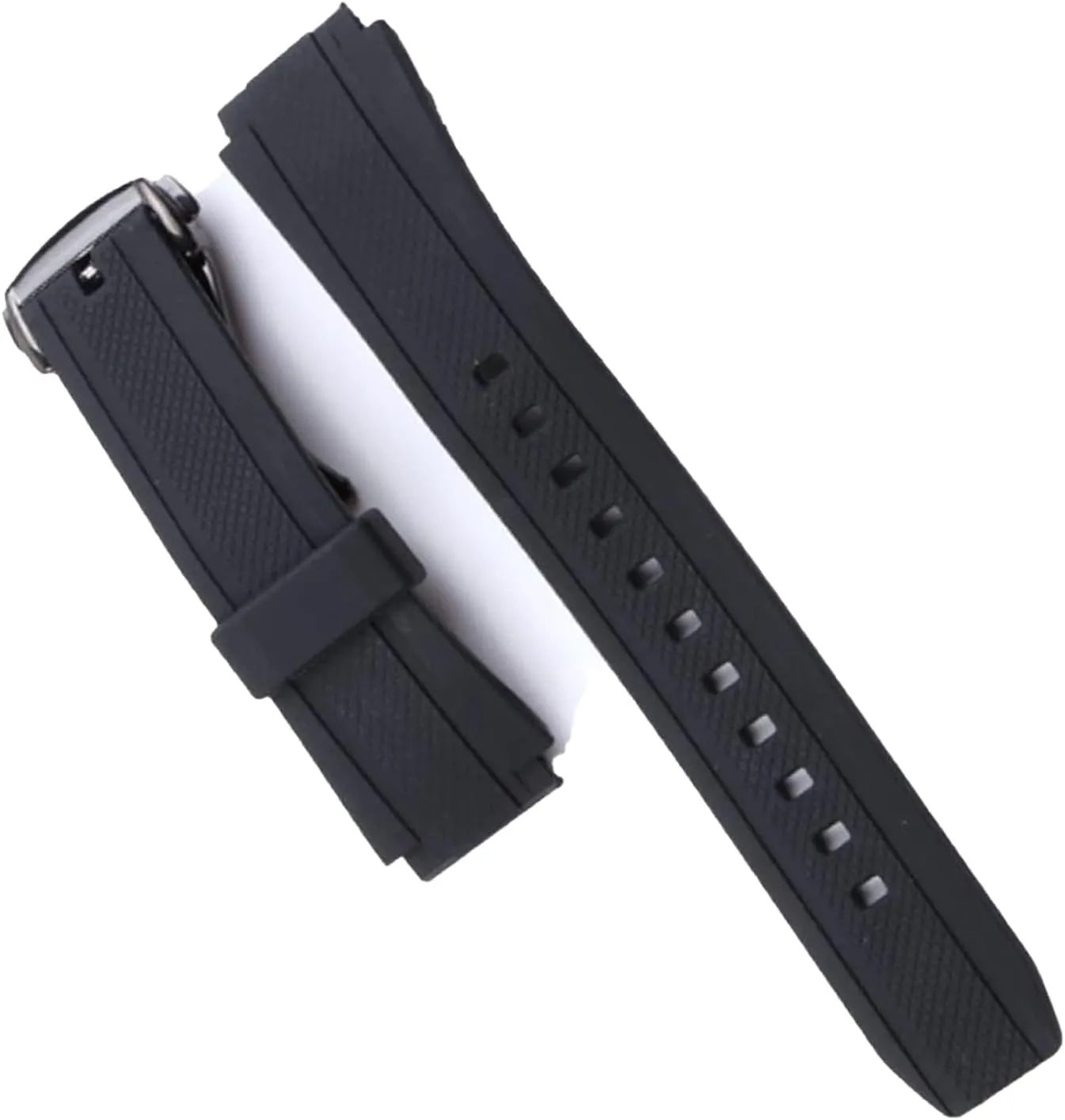 Waterproof Silicone Bracelets watch Strap For men Edifice Series EF-552 Man Rubber Watchbands with Stainless Pin Buckle