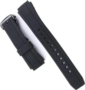 Waterproof Silicone Bracelets watch Strap For men Edifice Series EF-552 Man Rubber Watchbands with Stainless Pin Buckle