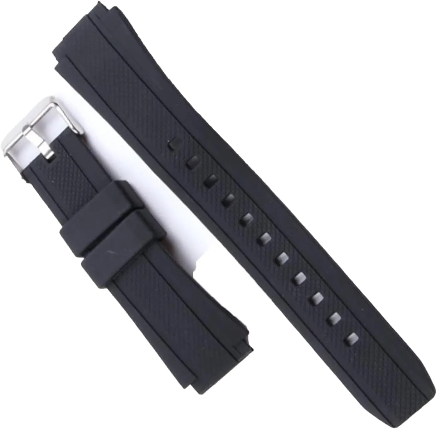 Waterproof Silicone Bracelets watch Strap For men Edifice Series EF-552 Man Rubber Watchbands with Stainless Pin Buckle