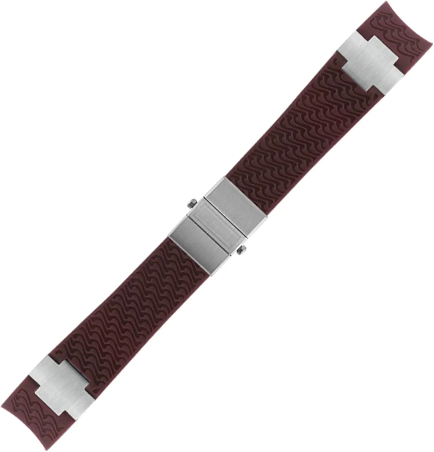 Waterproof Watch Band For Ulysse Nardin Silicone Rubber Watchstrap Sports Wrist Bracelets Replacement Watch Accessories Parts