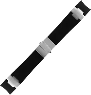 Waterproof Watch Band For Ulysse Nardin Silicone Rubber Watchstrap Sports Wrist Bracelets Replacement Watch Accessories Parts