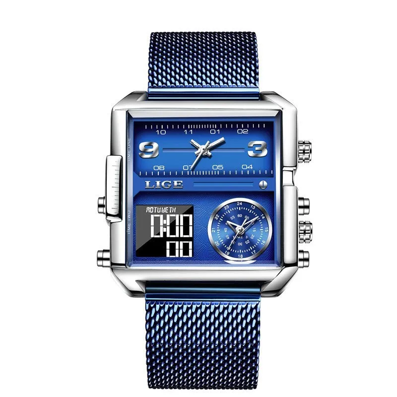 Waterproof Watch Multi-Function Quartz Watch