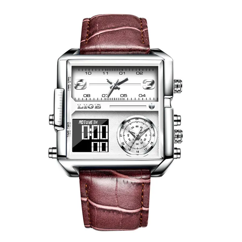 Waterproof Watch Multi-Function Quartz Watch