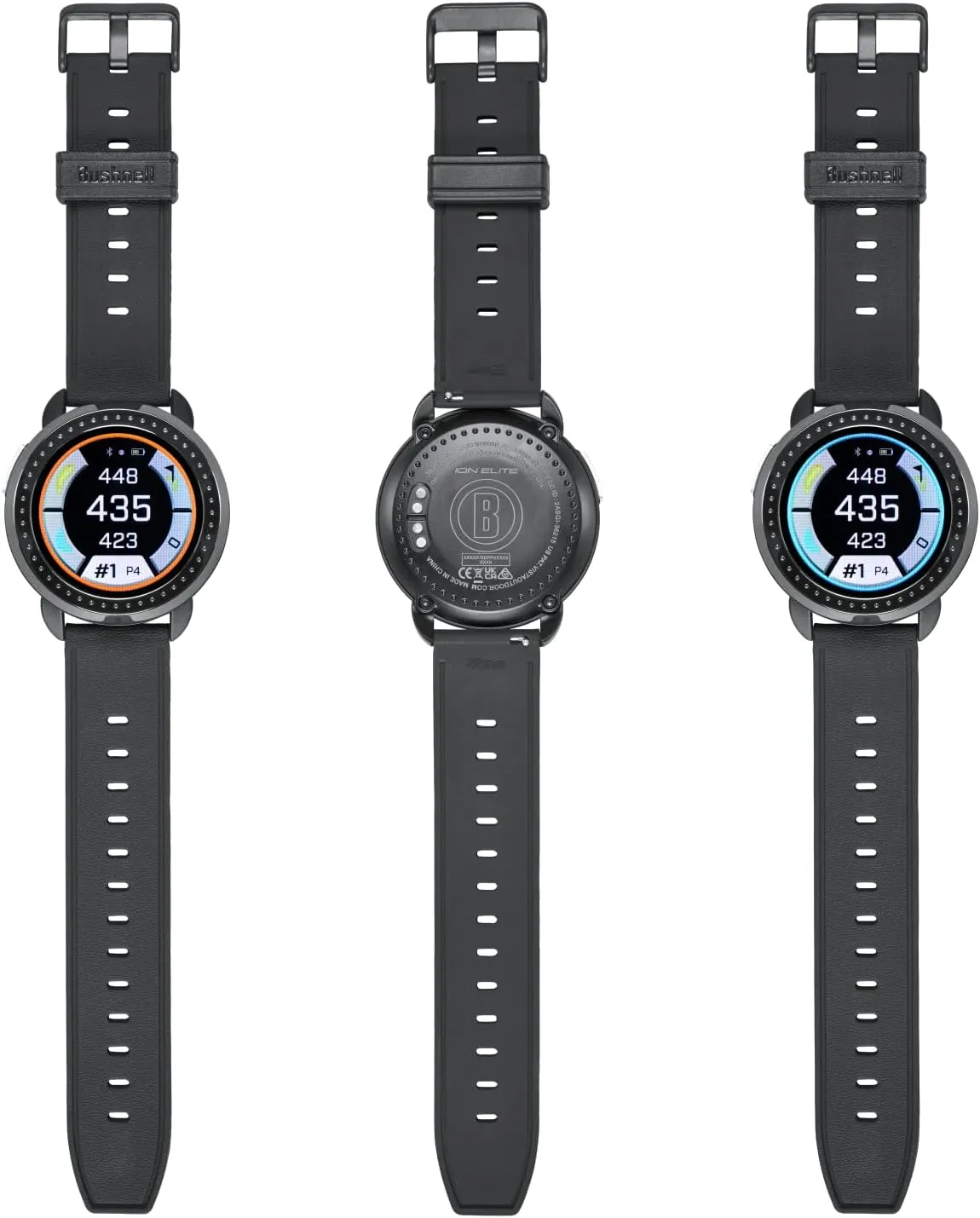 Wearable4U - Bushnell iON Elite Black Golf GPS Watch with Cloth Bundle