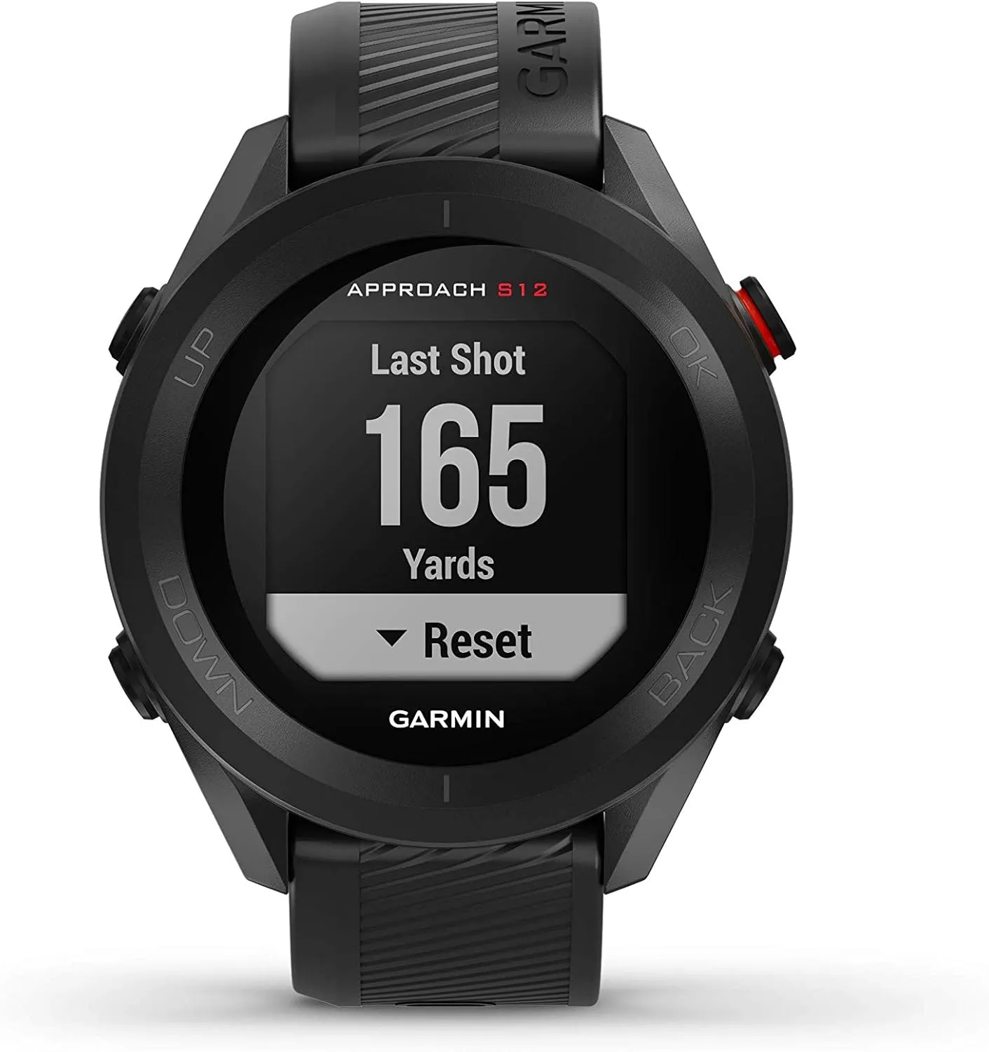 Wearable4U - Garmin Approach S12 Premium GPS Golf Watch, Black and All-in-One Golf Tools Bundle
