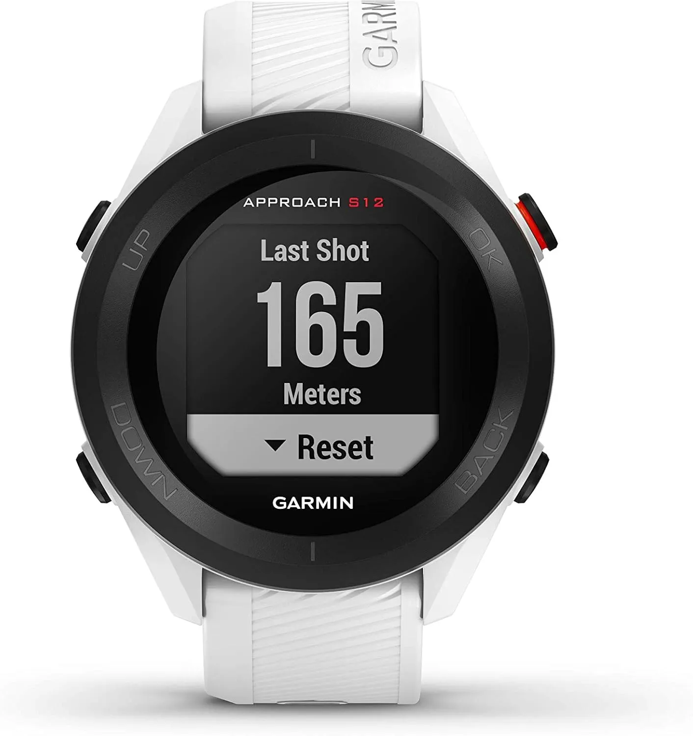 Wearable4U - Garmin Approach S12 Premium GPS Golf Watch, White with Power Pack Bundle