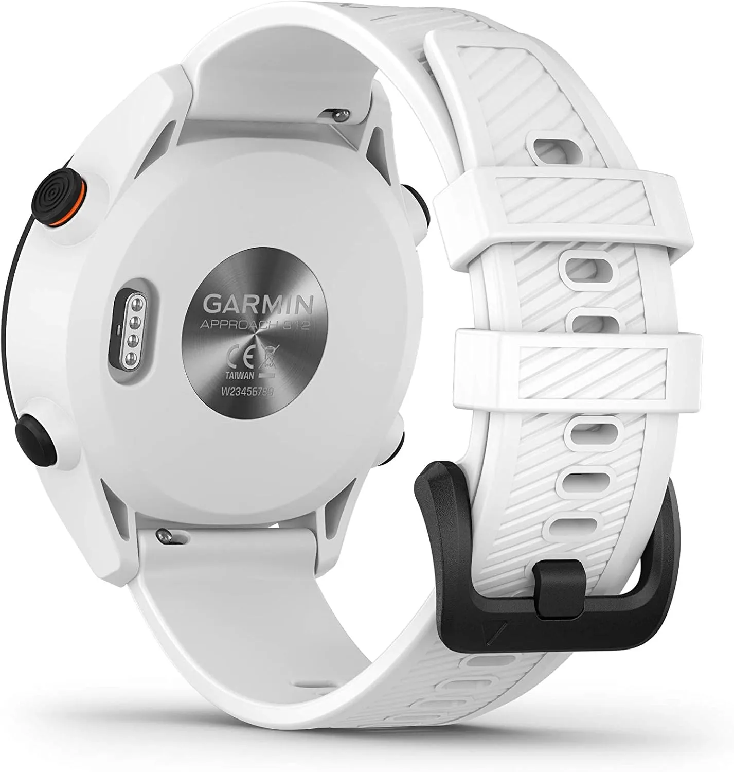 Wearable4U - Garmin Approach S12 Premium GPS Golf Watch, White with Power Pack Bundle