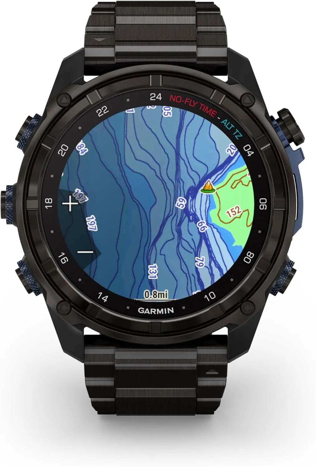 Wearable4U Garmin Descent Mk3 & Mk3i 51 mm & 43 mm w/T2 Transceiver: Titanium Dive Computer | Up to 25 Days Battery Life, AMOLED Display, GPS Smartwatch & Gift Bundle (010-02752-13)