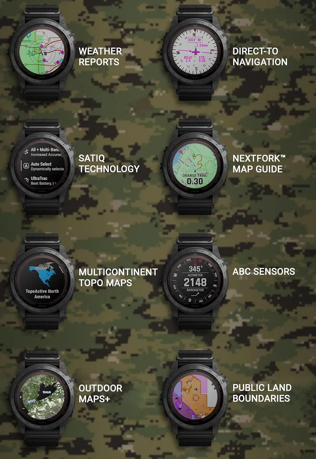 Wearable4U - Garmin tactix 7 Pro GPS Tactical Smartwatch with Bundle (tactix 7 Pro, Black Earbuds)