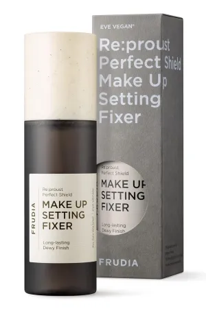WELCOS Frudia Re:proust Perfect Shield Makeup Setting Fixer | Korean Skin Care & Skin Moisturizer Face Mist | Korean Makeup Setting Spray for Face, Hydrating Vegan-Friendly Makeup (120 ml, 4.06 fl oz)