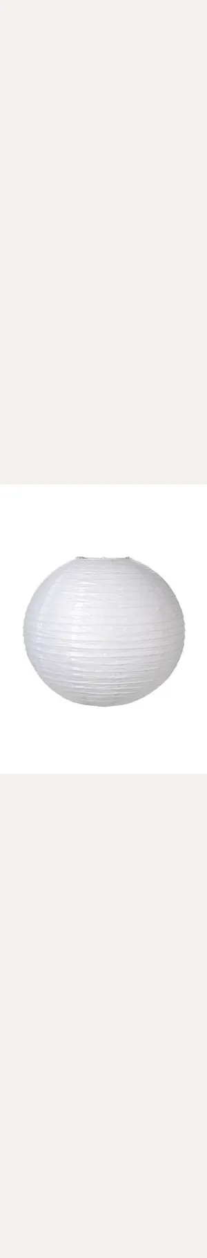 White 24 inch Paper Lantern