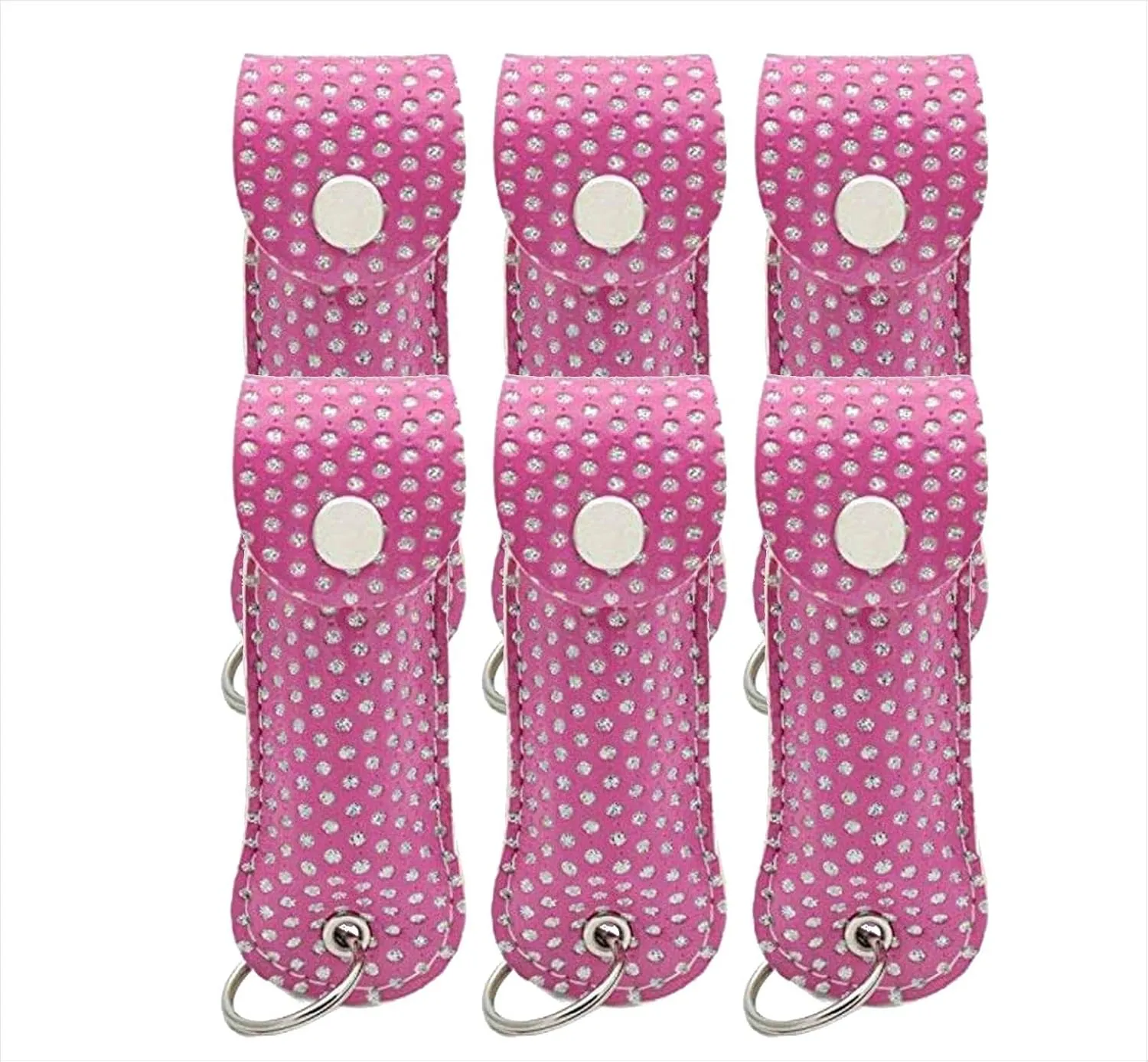 Wholesale Lot Pepper Spray Maximum Strength 1/2 oz Compact Size Police Grade Formula Best Self Defense Tool for Women with Leather Case