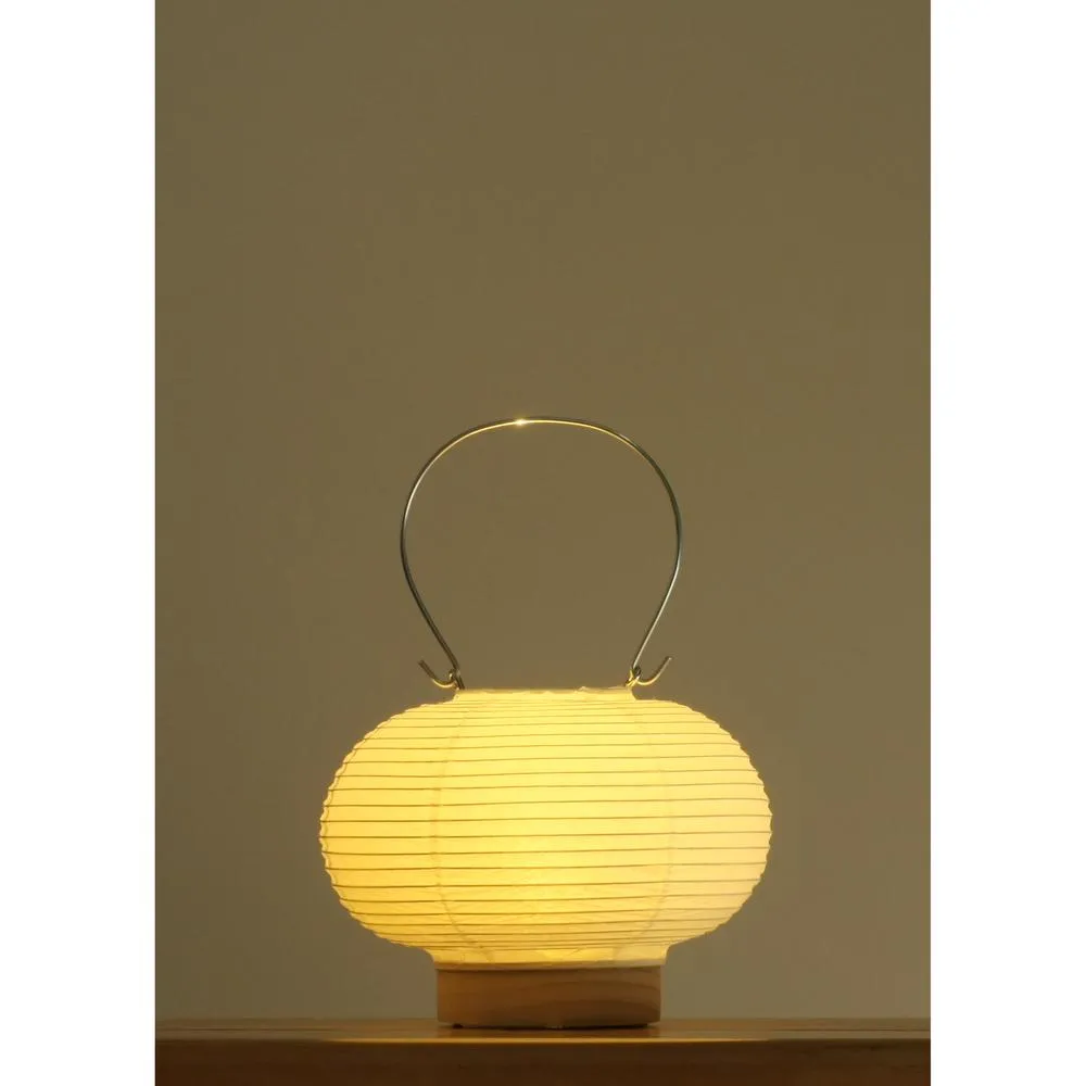 Wireless LED Paper Lantern / Circle