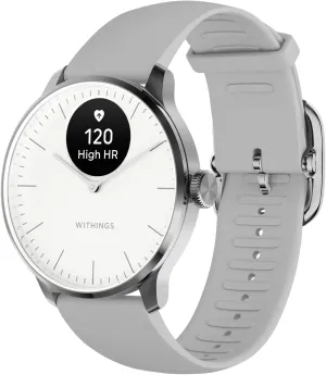 Withings ScanWatch Light - Hybrid Smart Watch, Heart Rate Monitoring, Fitness Tracker, Cycle Tracker, Sleep Monitoring