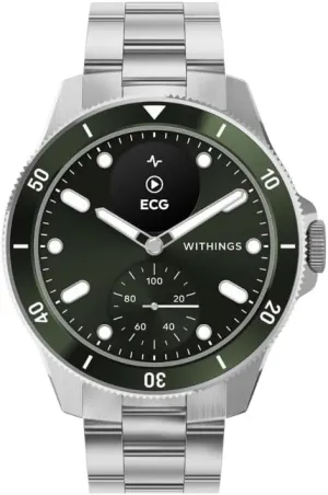 Withings Scanwatch Nova - Heart Health Hybrid Smart Watch for Men & Women - SPO2, Temperature Monitoring, Sleep, Respiratory Health, Cycle Monitoring, 30-Day Battery Life, Apple iOS/Android