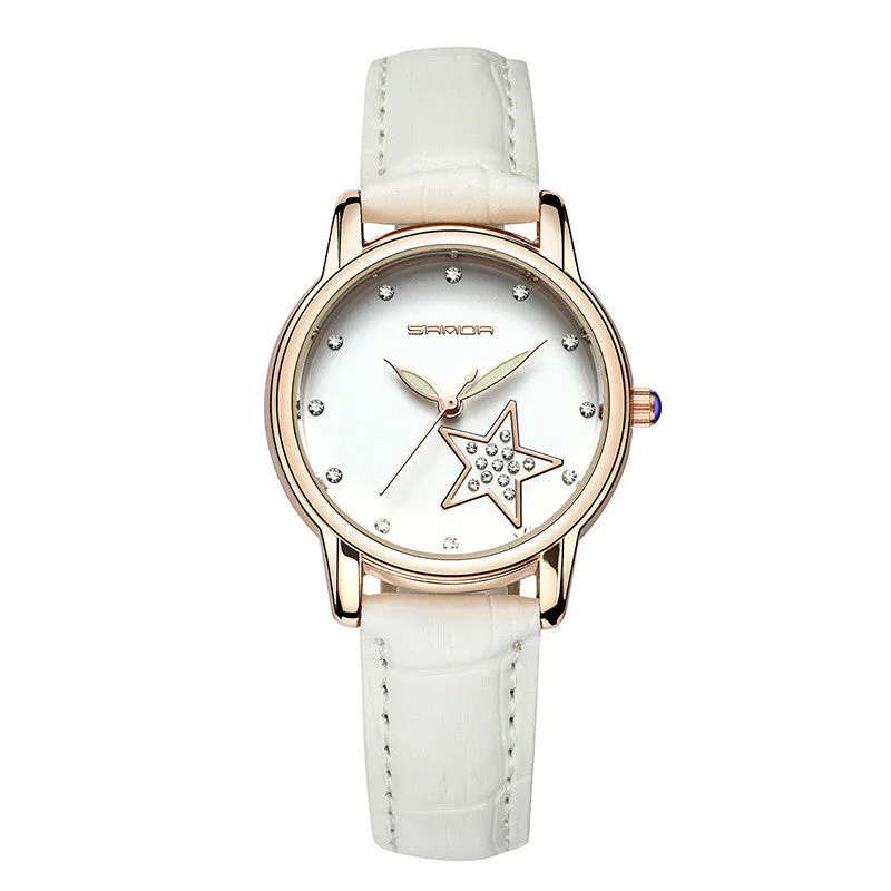 Women's fashion Waterproof quartz watch