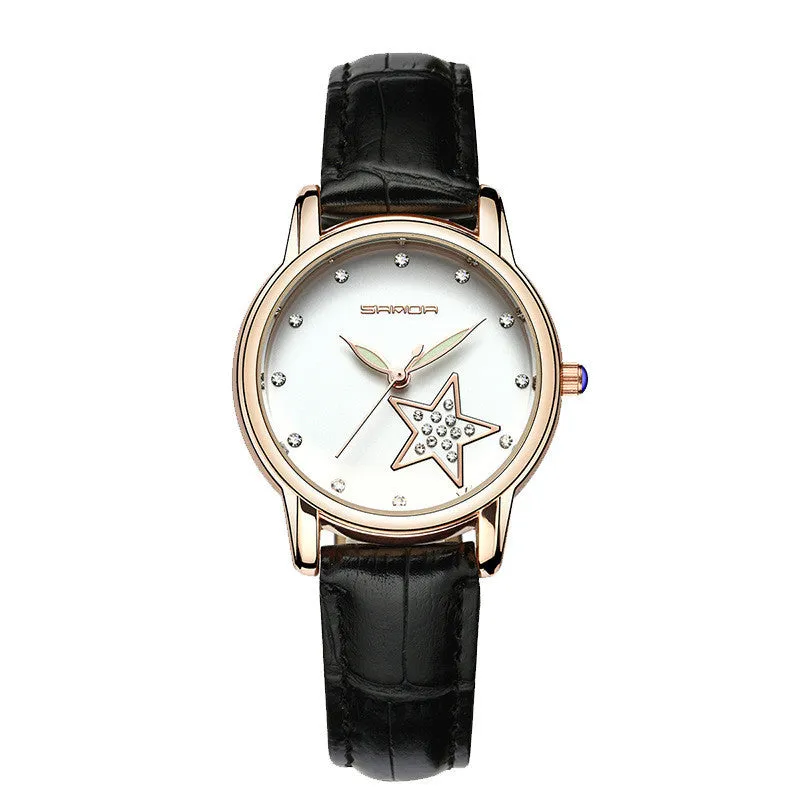 Women's fashion Waterproof quartz watch