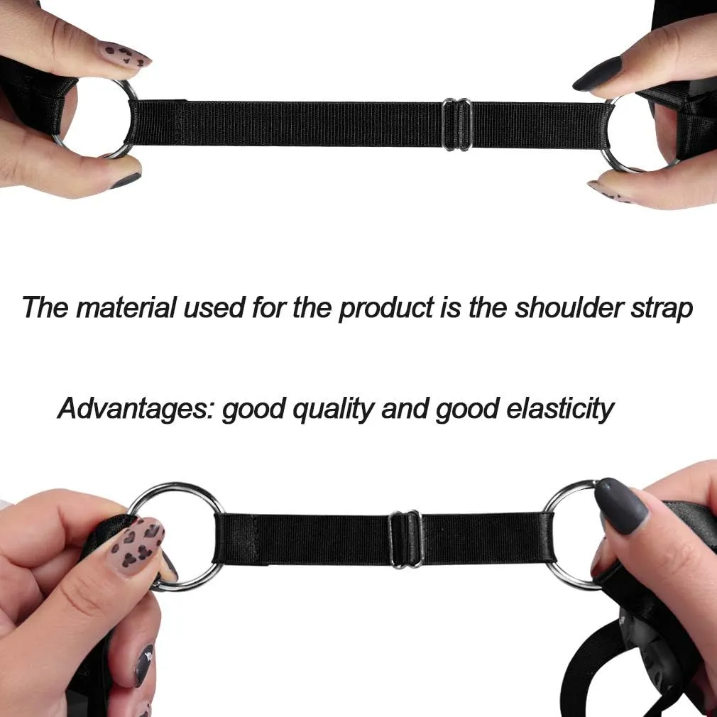 Women's Punk Body Harness Lingerie Full Waist Garter Belts Set Strappy Frame Cage Rave bras