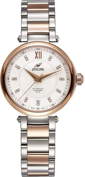 Women's Swiss Automatic Watch (Model No.: 3165-50-360G)