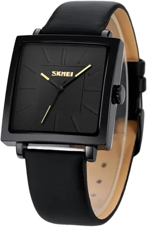 Women's Waterproof Leather Watch - Quartz Wrist Watch for Small Wrists, Thin Design