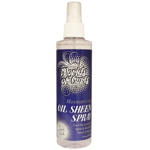 Worlds of Curls Moisturizing Oil Sheen Spray - Normal Hair 8oz